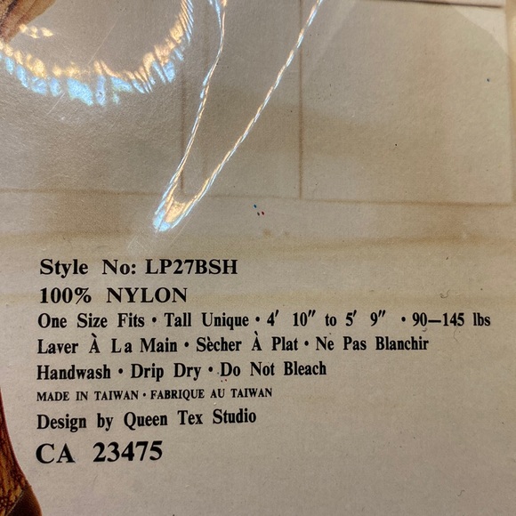 Music Legs Body Stocking with One Opening Black 90-145 lbs & 4 ft 10” - … - Picture 5 of 7